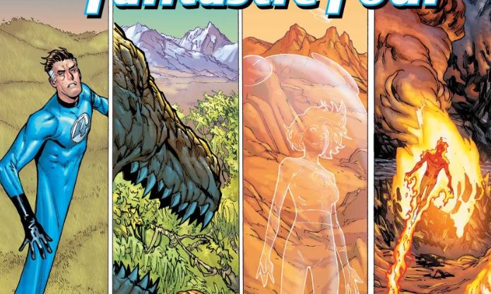 The Fantastic Four are scattered across time in new issue