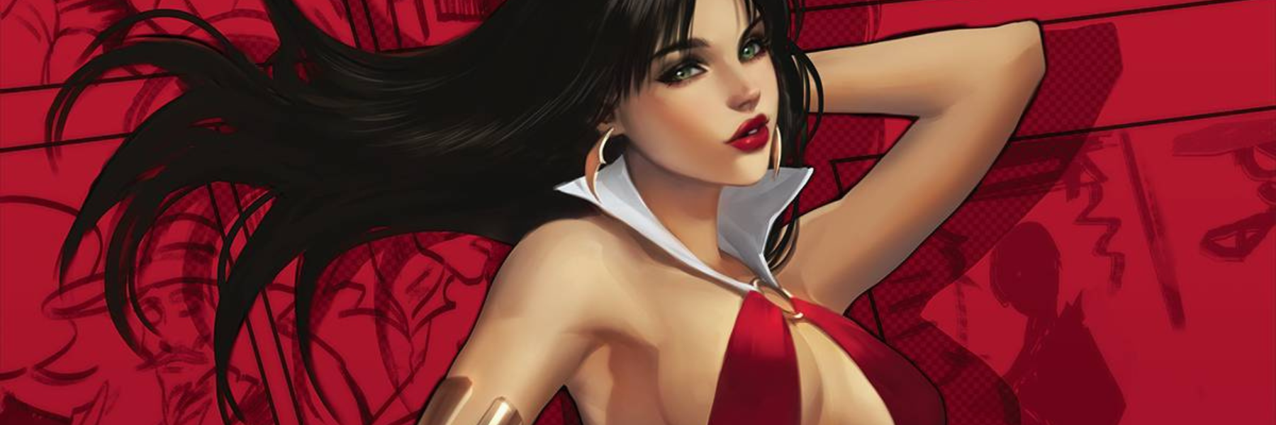 Vampirella vs. Superpowers: Retro Crime Noir with a Time-Travel Twist!