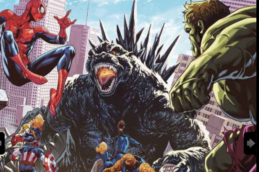 Godzilla Is About to Destroy The Marvel Universe