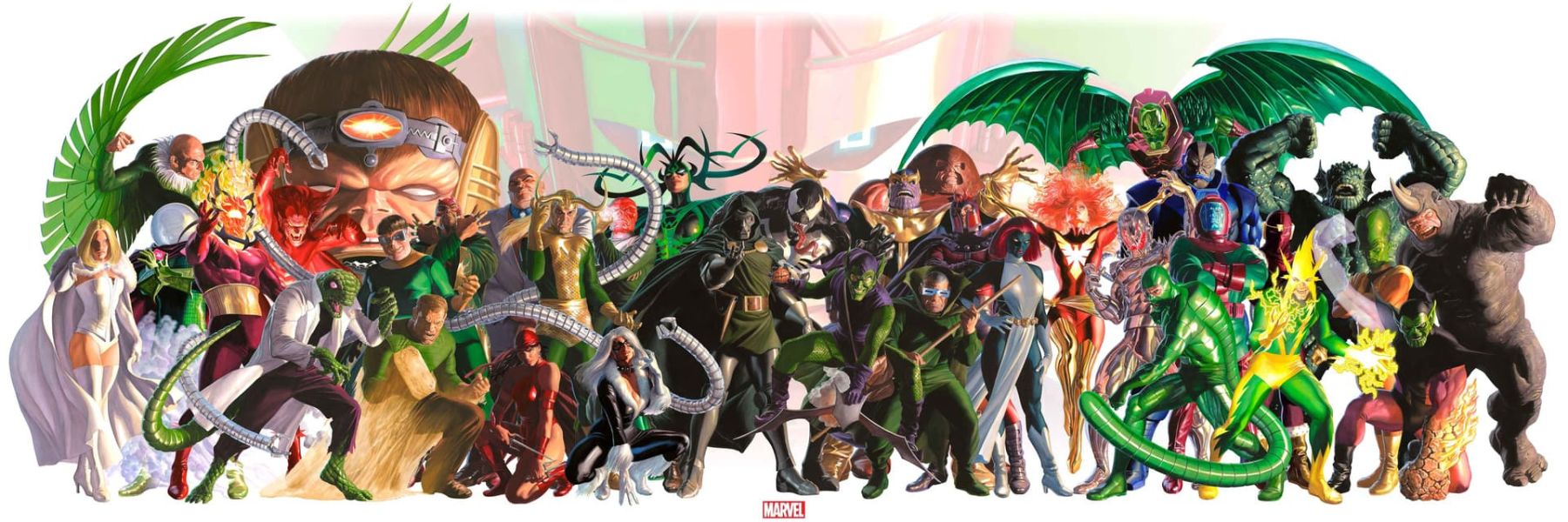 Alex Ross New Timeless Villains Variants Are Coming In March