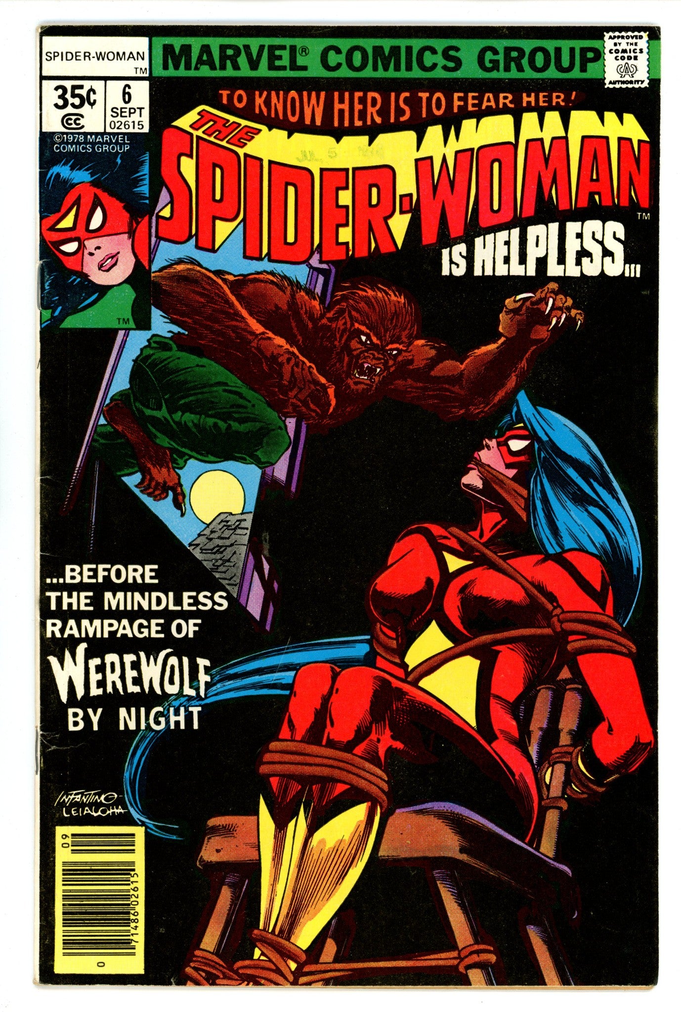 Spider-Woman Vol 1 6 VG/FN (5.0) (1978) 