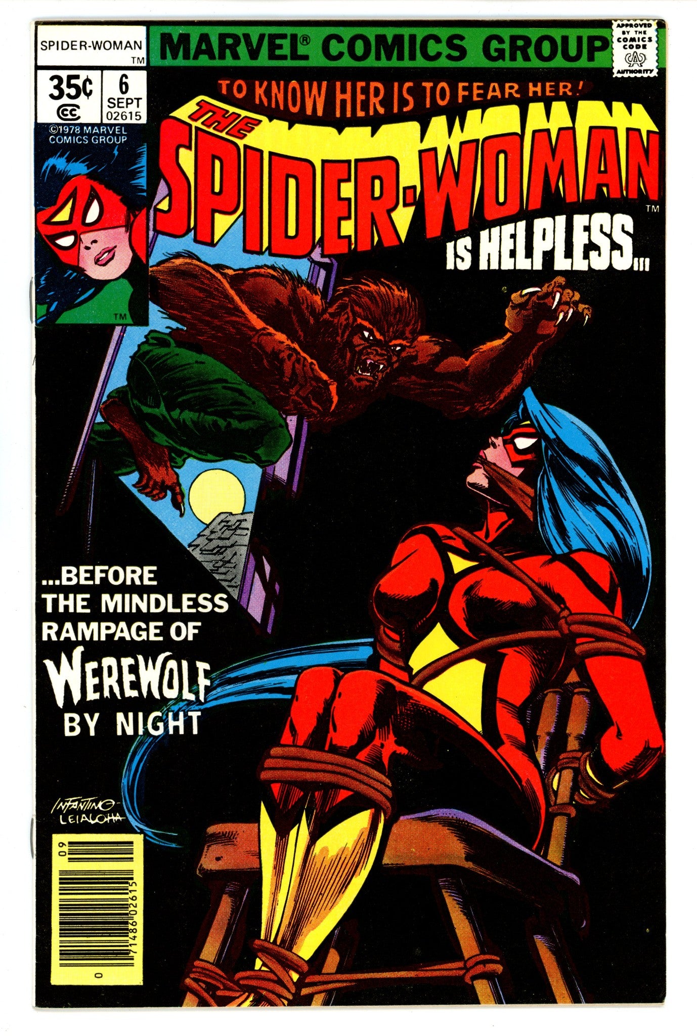 Spider-Woman Vol 1 6 FN/VF (7.0) (1978) 