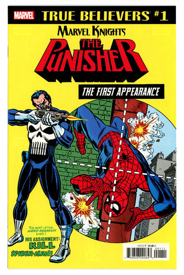 True Believers: Marvel Knights 20th Anniversary - Punisher: The First Appearance 1 High Grade (2018) 