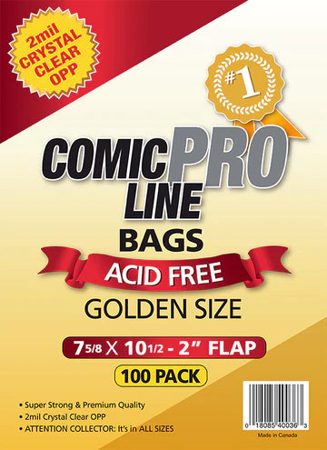 Comic Pro Line Golden 7 5/8