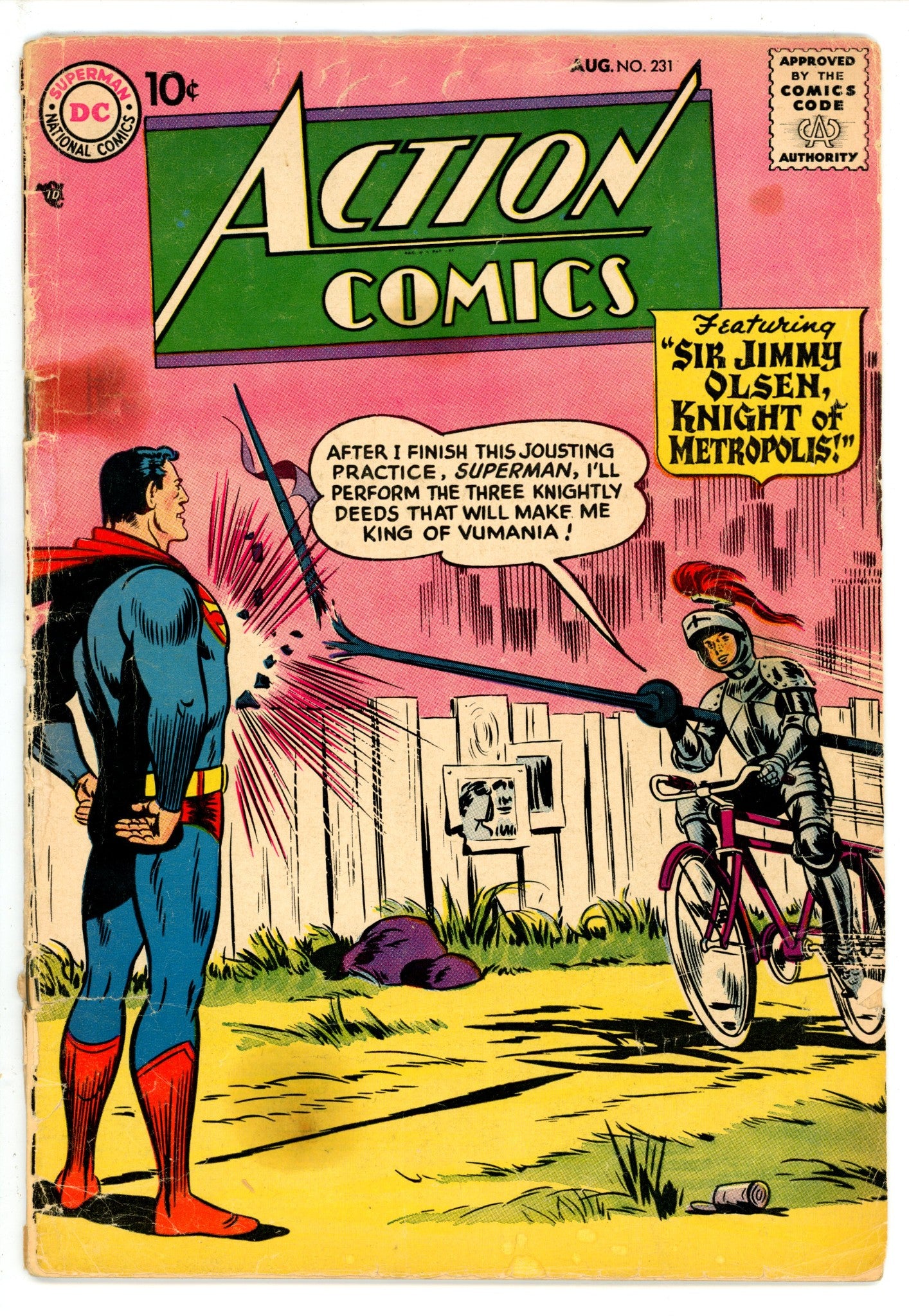 Action Comics Vol 1 231 FR/GD
