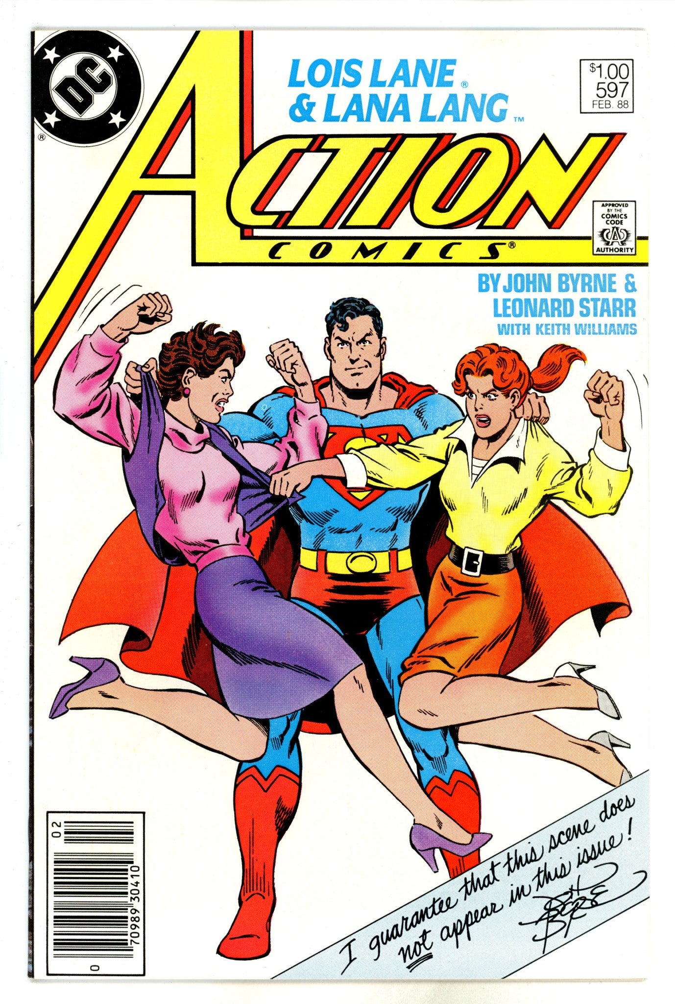 Action Comics Vol 1 597 Canadian NM