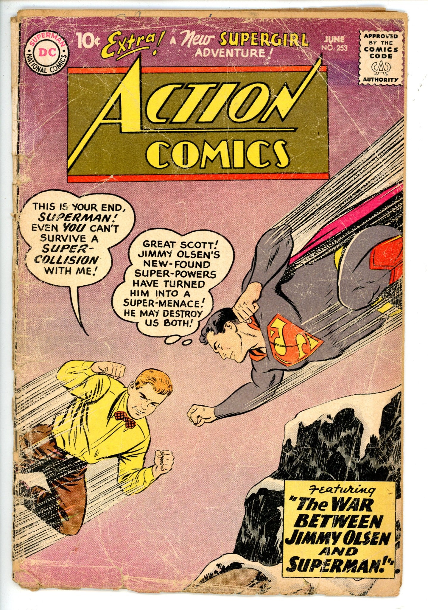 Action Comics Vol 1 253 FR/GD