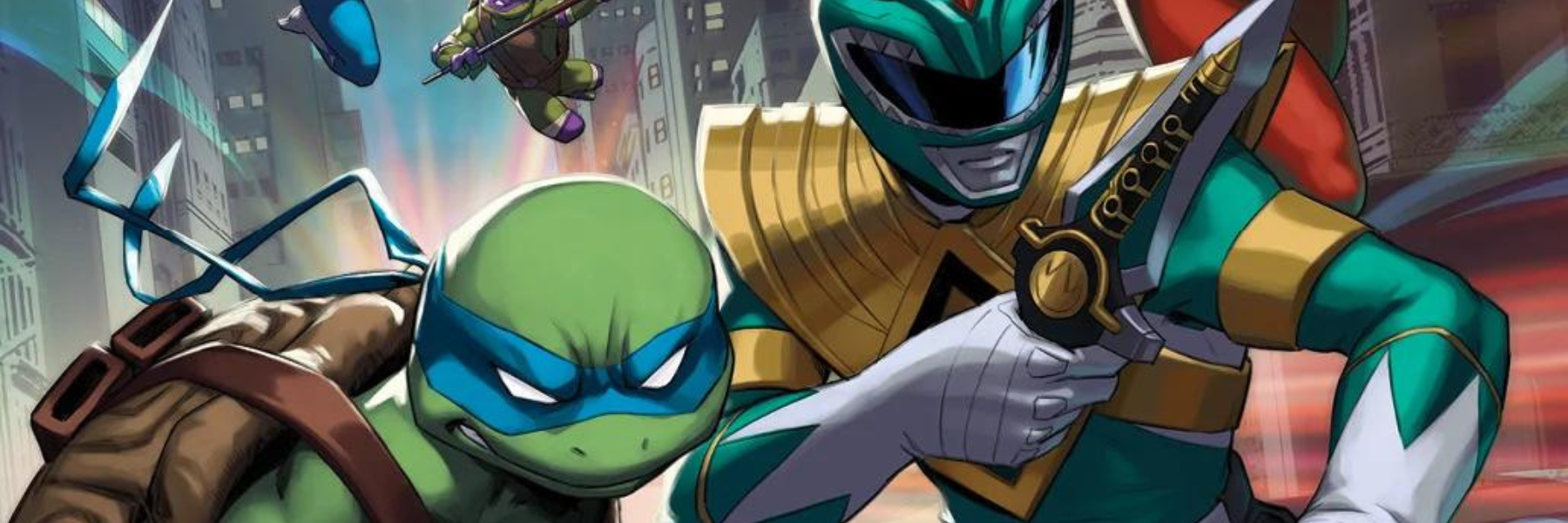 Explosive Finale for Power Rangers/TMNT Crossover! — CaptCan Comics Inc