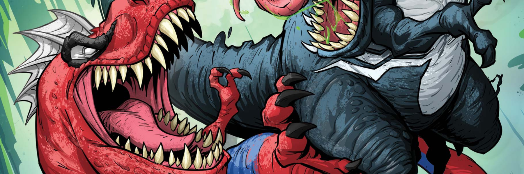 New Spider-Verse Title Introduces Kravertooth & Venomsaurus!