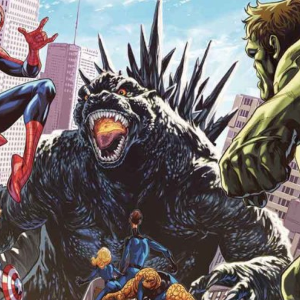 Godzilla Is About to Destroy The Marvel Universe