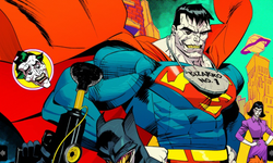 Superman and Batman go to Bizarro World in New World's Finest Story
