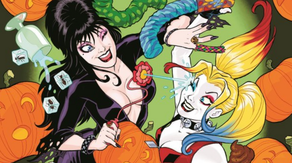 Harley Quinn and Elvira Team-Up In New Dynamite Comics Miniseries