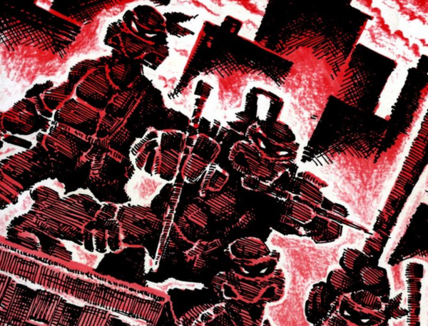 Relive the debut issue of the Teenage Mutant Ninja Turtles!