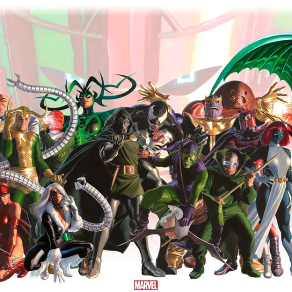 Alex Ross New Timeless Villains Variants Are Coming In March