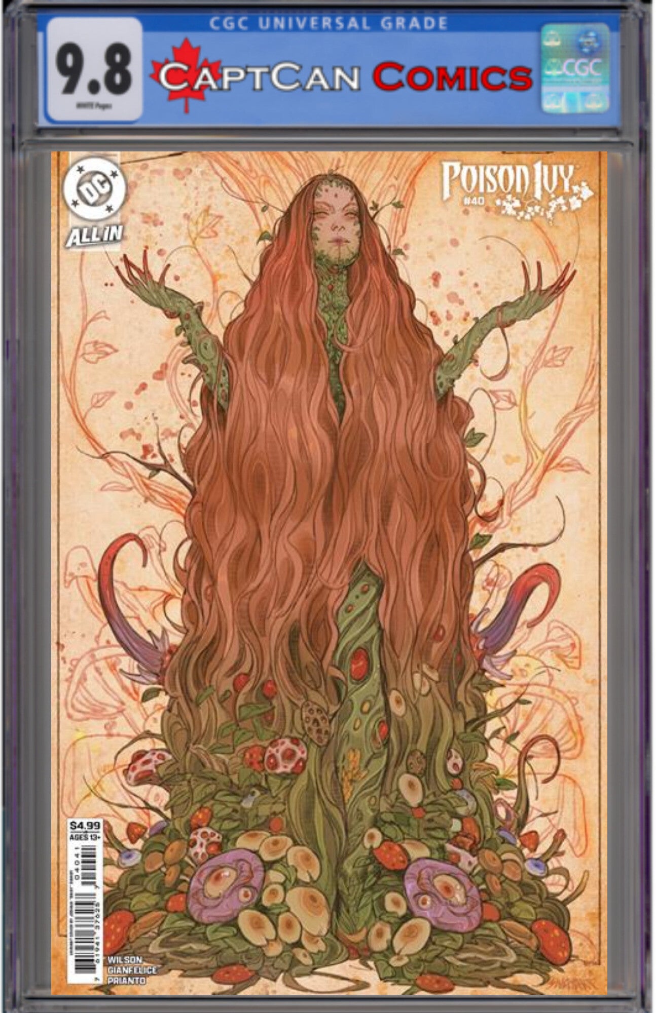 POISON IVY #40 CVR D JOSHUA SWAY SWABY CARD STOCK VAR