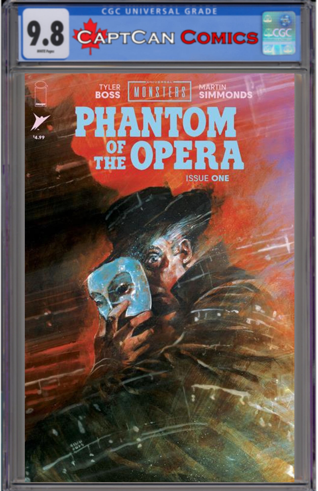 UNIVERSAL MONSTERS THE PHANTOM OF THE OPERA #1 (OF 4) CVR A MARTIN SIMMONDS