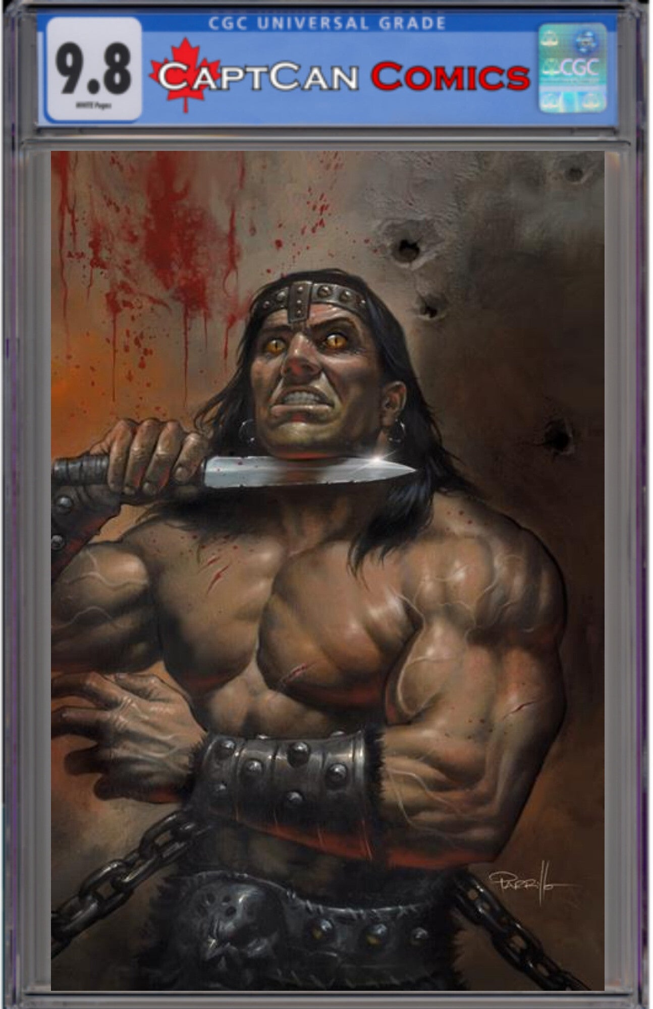 CONAN THE BARBARIAN SCOURGE OF THE SERPENT #4 (OF 4) CVR E LUCIO PARRILLO VIRGIN VAR (MR)