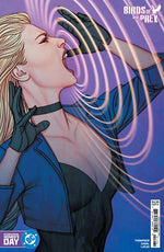 BIRDS OF PREY #19 CVR D JENNY FRISON INTERNATIONAL WOMENS DAY BLACK CANARY CARD STOCK VAR thumbnail
