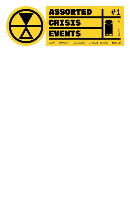 ASSORTED CRISIS EVENTS #1 CVR D BLANK SKETCH VAR (MR)