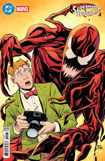 DC MARVEL SUPERMAN SPIDER-MAN #1 (ONE SHOT) CVR F STEVE LIEBER JIMMY OLSEN & CARNAGE CARD STOCK VAR thumbnail