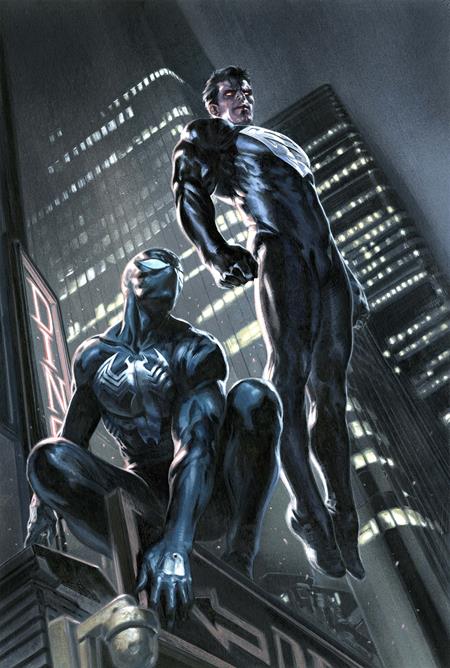 DC MARVEL SUPERMAN SPIDER-MAN #1 (ONE SHOT) CVR G GABRIELE DELL OTTO SUPERMAN BLACK & SPIDER-MAN BLACK CARD STOCK VAR