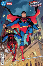 DC MARVEL SUPERMAN SPIDER-MAN #1 (ONE SHOT) CVR L ARTHUR ADAMS CARD STOCK VAR thumbnail