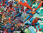 DC MARVEL SUPERMAN SPIDER-MAN #1 (ONE SHOT) CVR O SCOTT KOBLISH SUPERMANS & SPIDER-MANS CARD STOCK VAR thumbnail