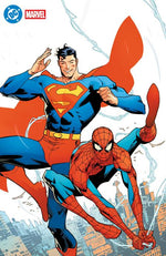DC MARVEL SUPERMAN SPIDER-MAN #1 (ONE SHOT) CVR Y JORGE JIMENEZ FOIL VAR thumbnail