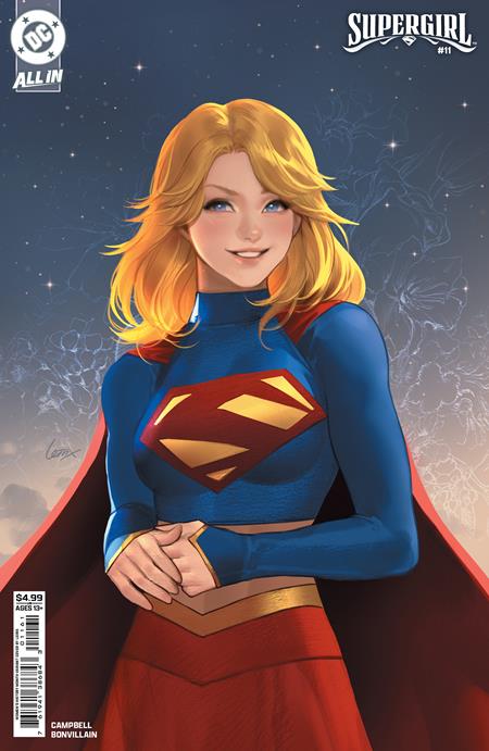 SUPERGIRL #11 CVR E LESLEY LEIRIX LI WOMENS HISTORY MONTH CARD STOCK VAR