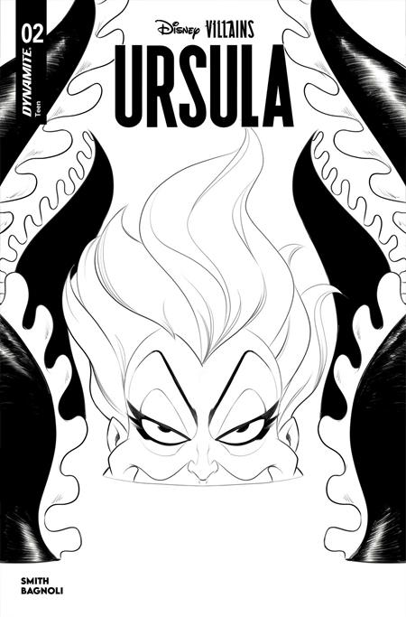 Disney Villains Ursula 2 Quinn B&W Variant (2026)