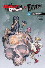 HARLEY QUINN X ELVIRA #6 CVR C JOSEPH MICHAEL LINSNER VAR thumbnail