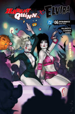 HARLEY QUINN X ELVIRA #6 CVR D BEN CALDWELL VAR thumbnail