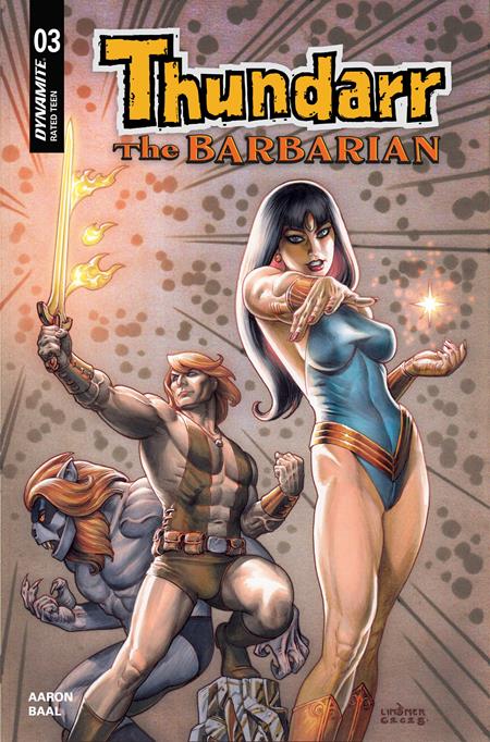 THUNDARR THE BARBARIAN #3 CVR D JOSEPH MICHAEL LINSNER VAR