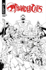 THUNDERCATS #25 CVR L DECLAN SHALVEY LINE ART VAR thumbnail