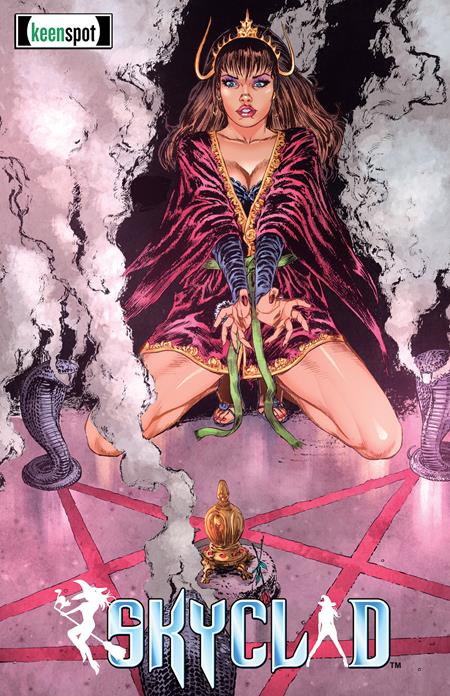 SKYCLAD #2 CVR C MICHAL DUTKIEWICZ FOR THE GRAM BLANK SKETCH FLIP VAR (MR)