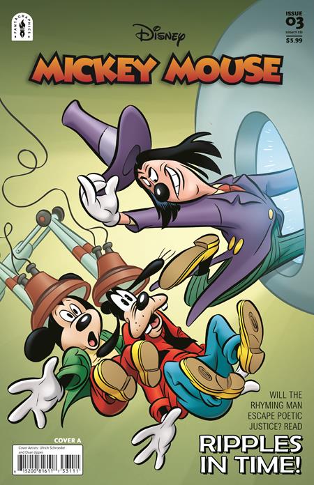 MICKEY MOUSE LEGACY #333 RIPPLES IN TIME PART 2 (OF 2) CVR A ULRICH SCHROEDER DAAN JIPPES