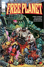 FREE PLANET #10 CVR C JED DOUGHERTY INVINCIBLE TEAM UP VAR thumbnail
