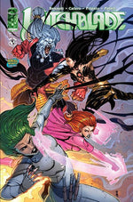 WITCHBLADE #19 CVR E GUISEPPE CAFARO & ARIF PRIANTO INVINCIBLE TEAM UP VAR (MR) thumbnail