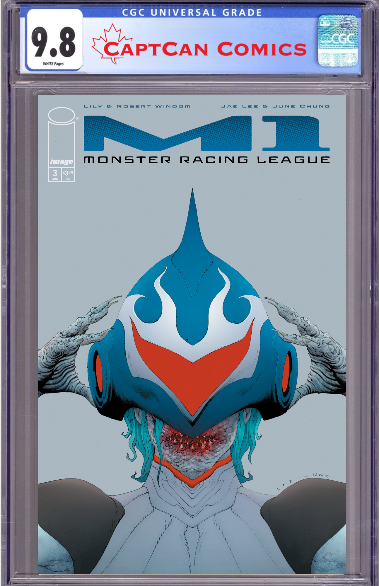 M1 MONSTER RACING LEAGUE #3 CVR A JAE LEE