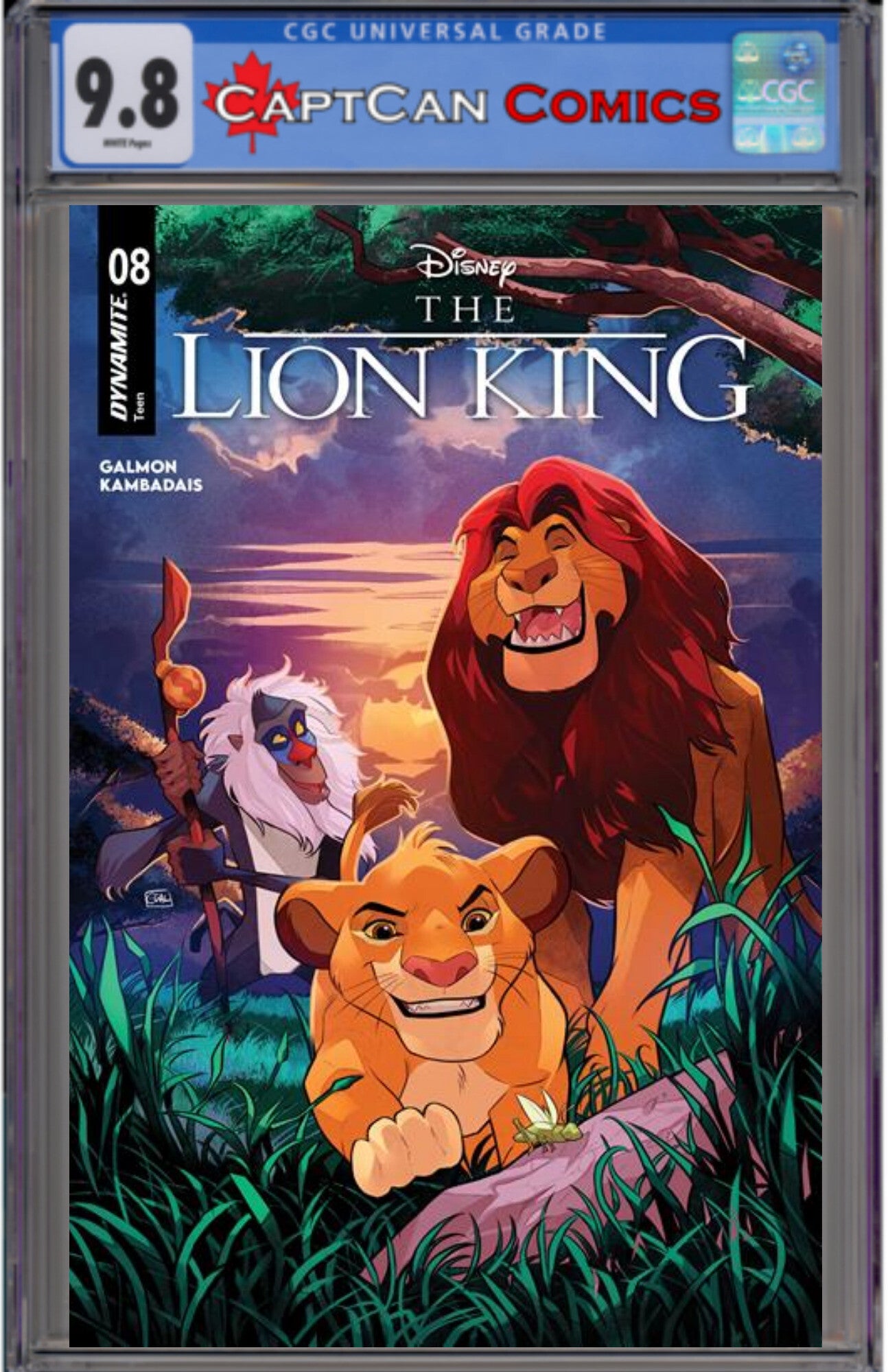 LION KING #8 CVR A EDWIN GALMON