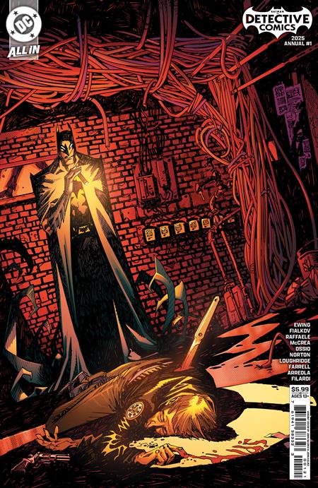 DETECTIVE COMICS 2025 ANNUAL #1 (ONE SHOT) CVR B JOHN MCCREA VAR
