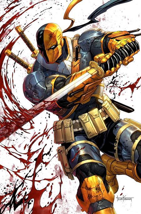 DEATHSTROKE THE TERMINATOR #2 CVR C TYLER KIRKHAM CARD STOCK VAR