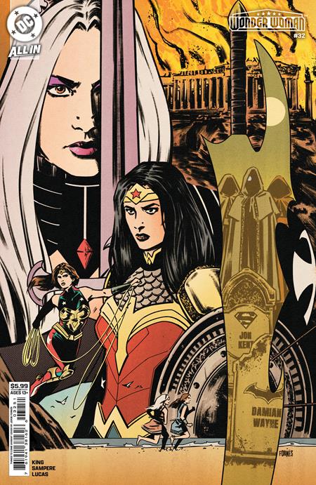 WONDER WOMAN #32 CVR E JORGE FORNES THINGS TO COME CARD STOCK VAR