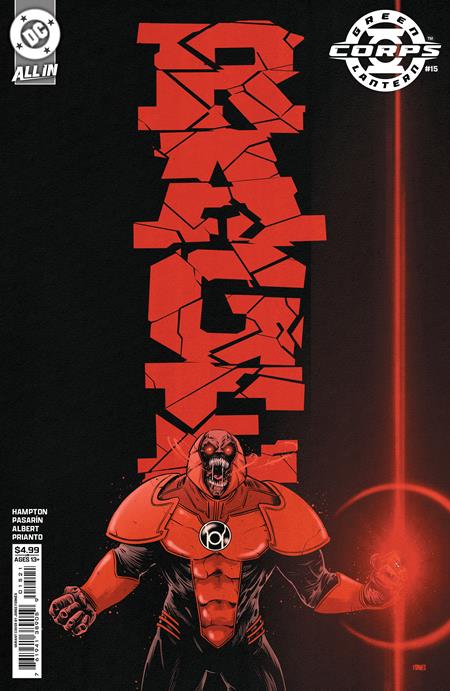 GREEN LANTERN CORPS #15 CVR B JORGE FORNES CARD STOCK VAR