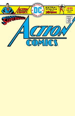 ACTION COMICS #454 FACSIMILE EDITION CVR B BLANK CARD STOCK VAR thumbnail