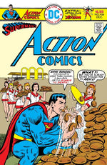 ACTION COMICS #454 FACSIMILE EDITION CVR C BOB OKSNER FOIL VAR thumbnail