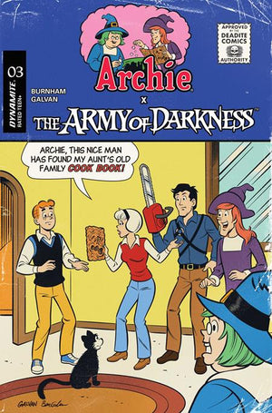ARCHIE X ARMY OF DARKNESS #3 CVR B BILL GALVAN VAR