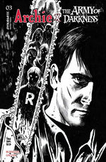 ARCHIE X ARMY OF DARKNESS #3 CVR M FRANCESCO FRANCAVILLA LINE ART VAR thumbnail