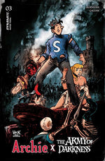 ARCHIE X ARMY OF DARKNESS #3 CVR N ROBERT HACK JUGHEAD VARIANT TRADE DRESS VAR thumbnail