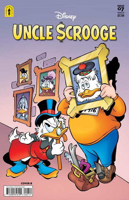 UNCLE SCROOGE LEGACY #467 THE MCDUCK JOURNALS THE DUCKBURG YEARS CVR B ULRICH SCHROEDER VAR